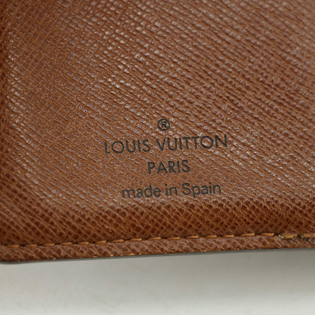 Louis Vuitton Monogram Canvas Kisslock Wallet #3826
