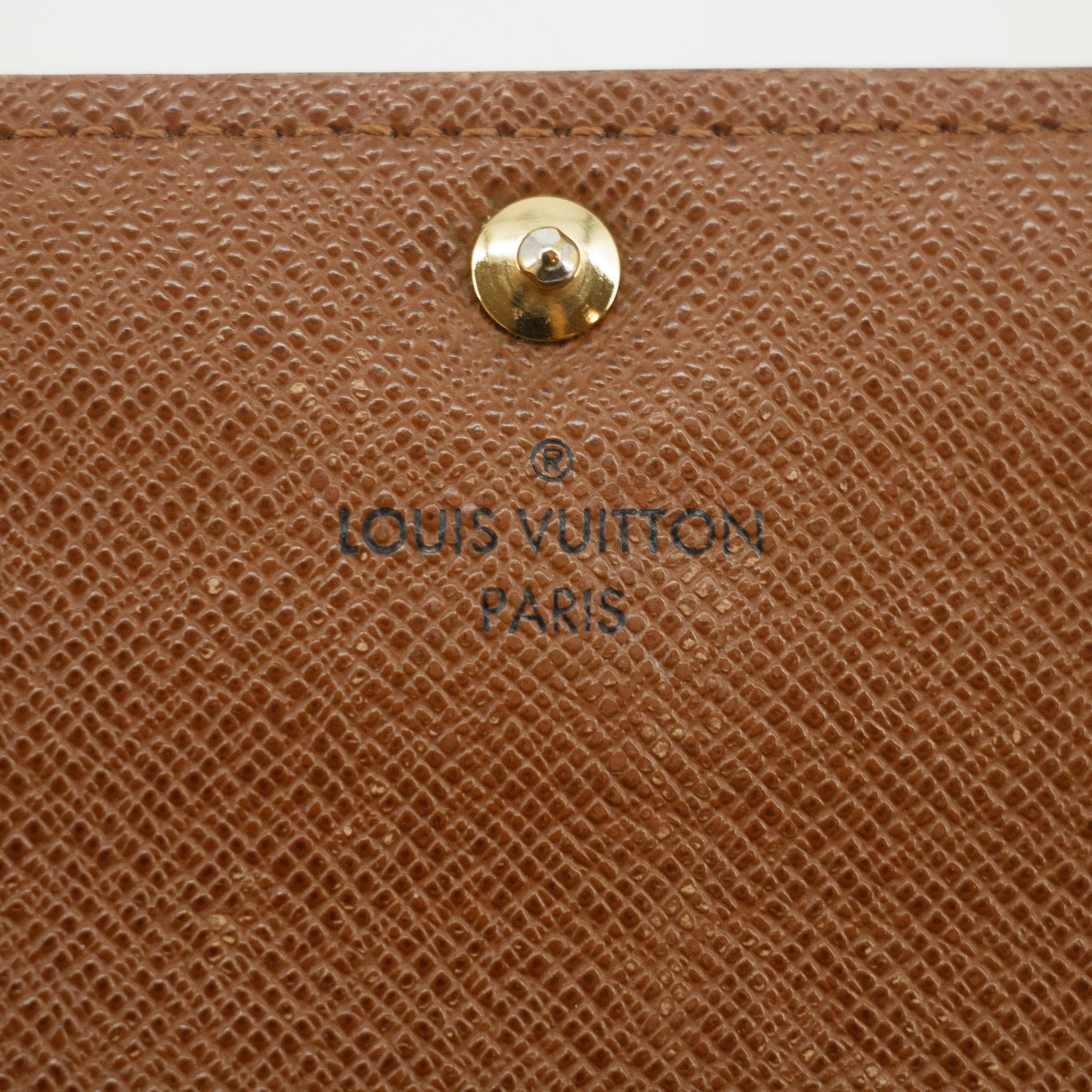 Louis Vuitton Monogram Canvas Sarah Long Wallet #3828