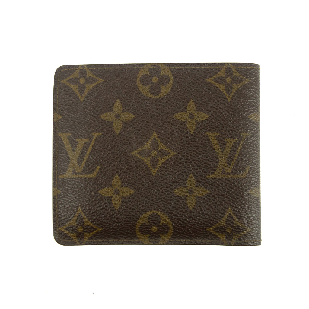 Louis Vuitton Monogram Canvas Bifold Wallet #3835