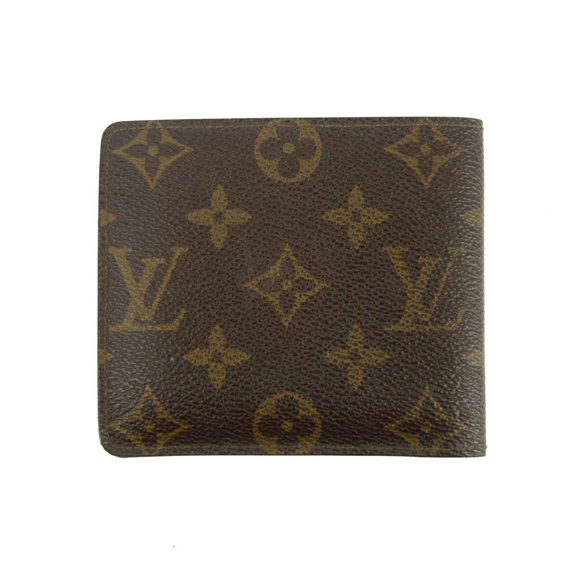 Louis Vuitton Monogram Canvas Bifold Wallet #3835