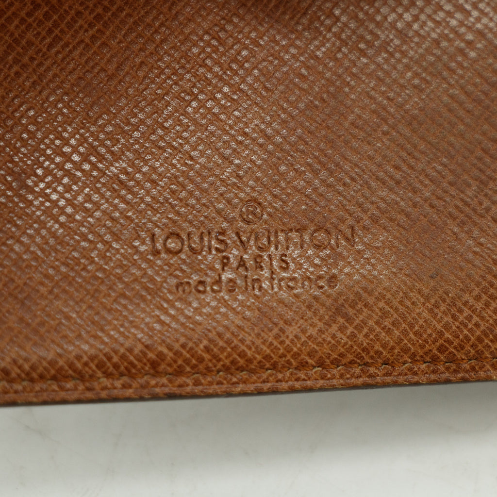 Louis Vuitton Monogram Canvas Bifold Wallet #3835
