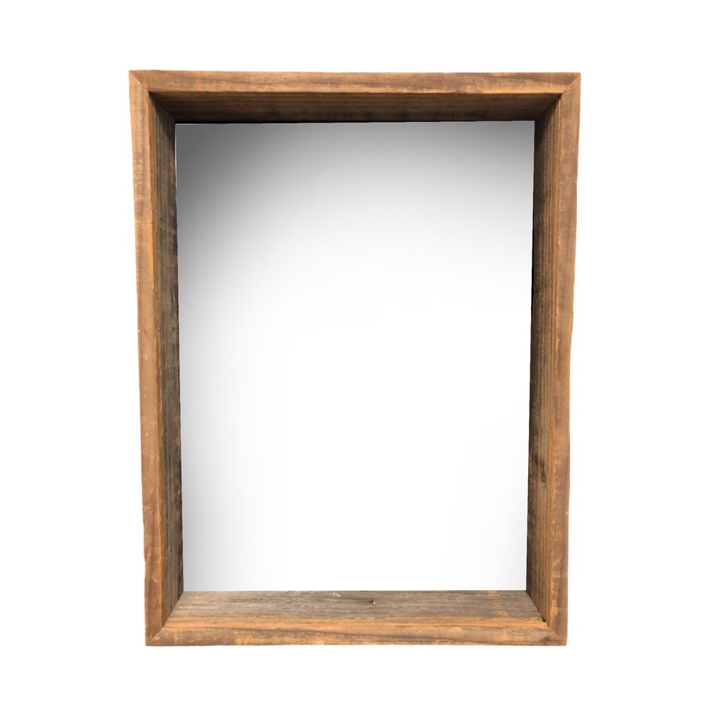 12" x 12" Gray Solid Wood Hanging Picture Frame