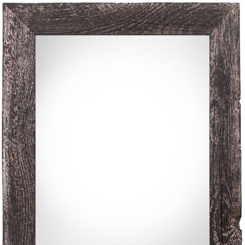 20" x 24" Black Solid Wood Hanging Picture Frame
