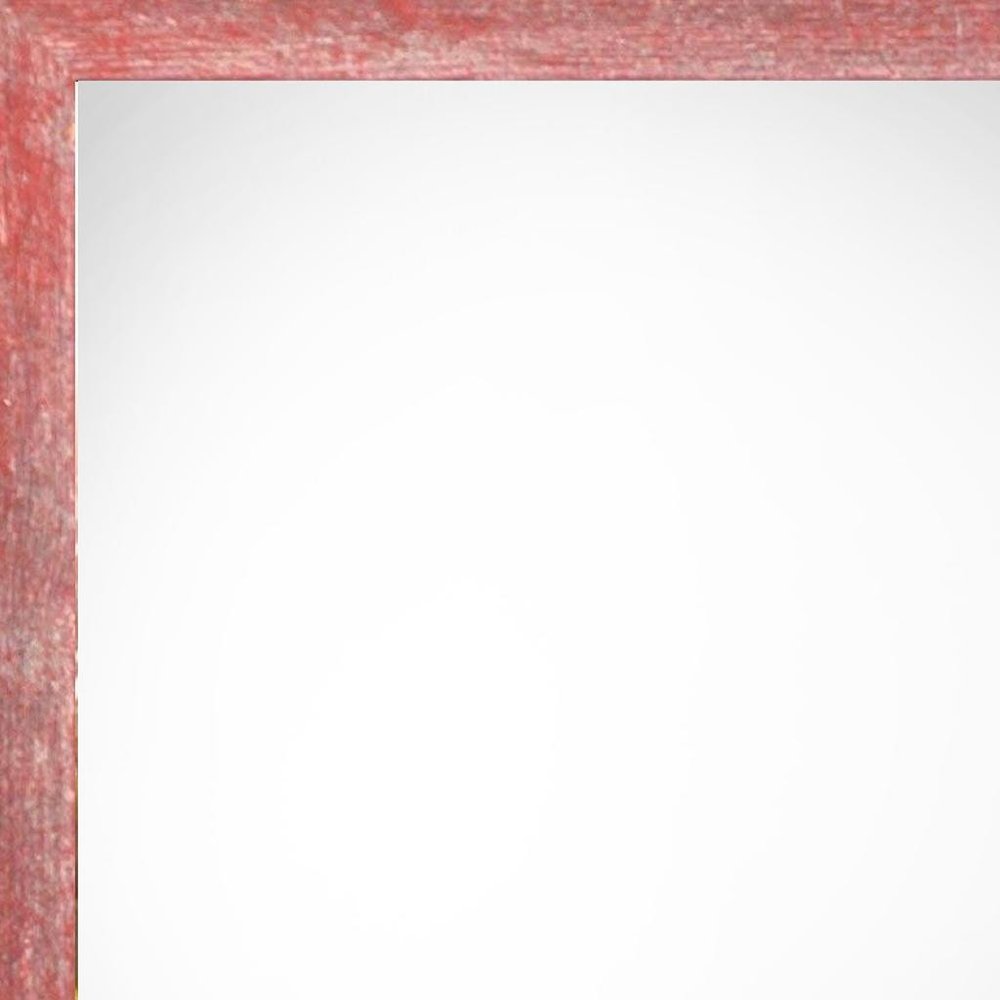 20" x 24" Red Solid Wood Hanging Picture Frame