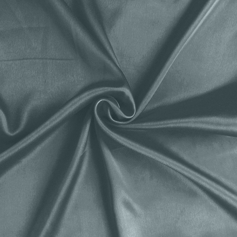 Two Piece Gray Satin
