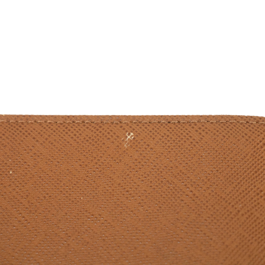 Burberry Brown Leather Bifold Wallet #3926