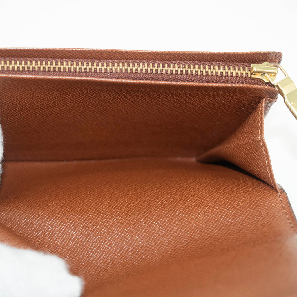 Louis Vuitton Monogram Canvas Porte Tresor Wallet #3928