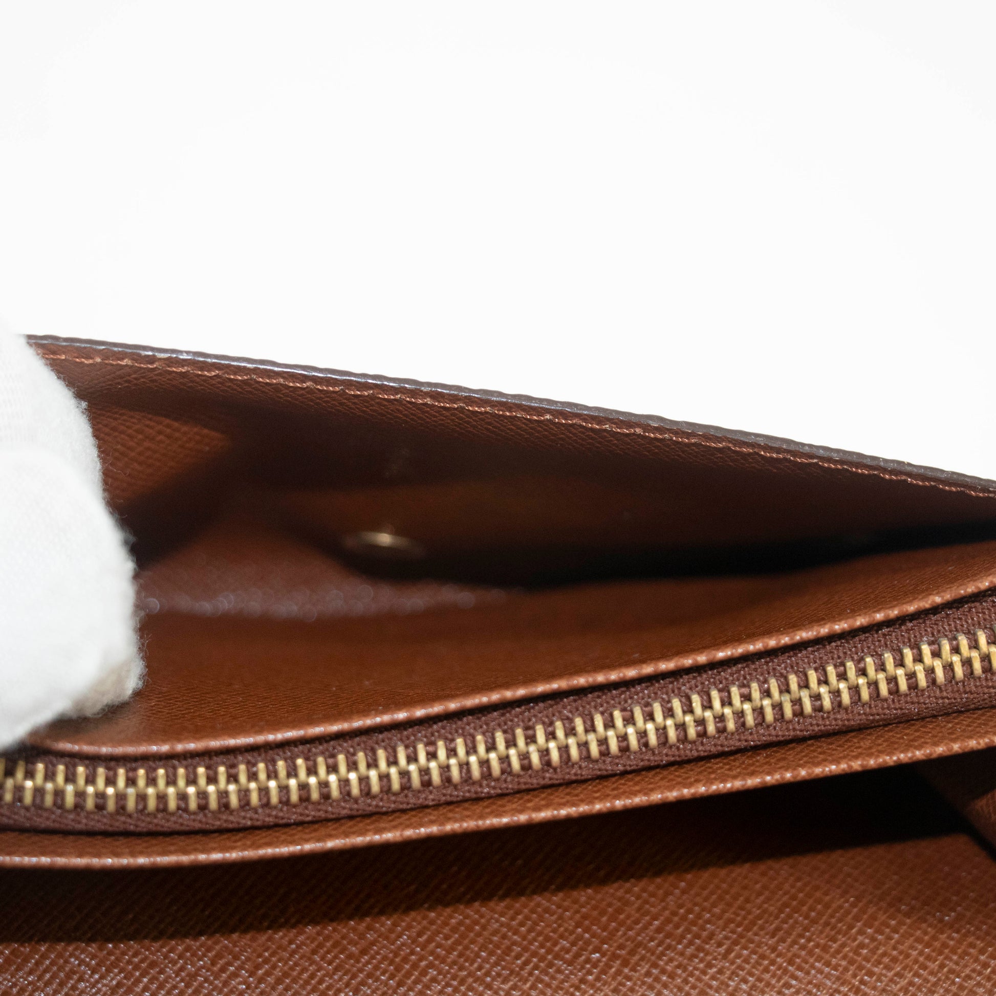 Louis Vuitton Monogram Canvas Porte Tresor Wallet #3928