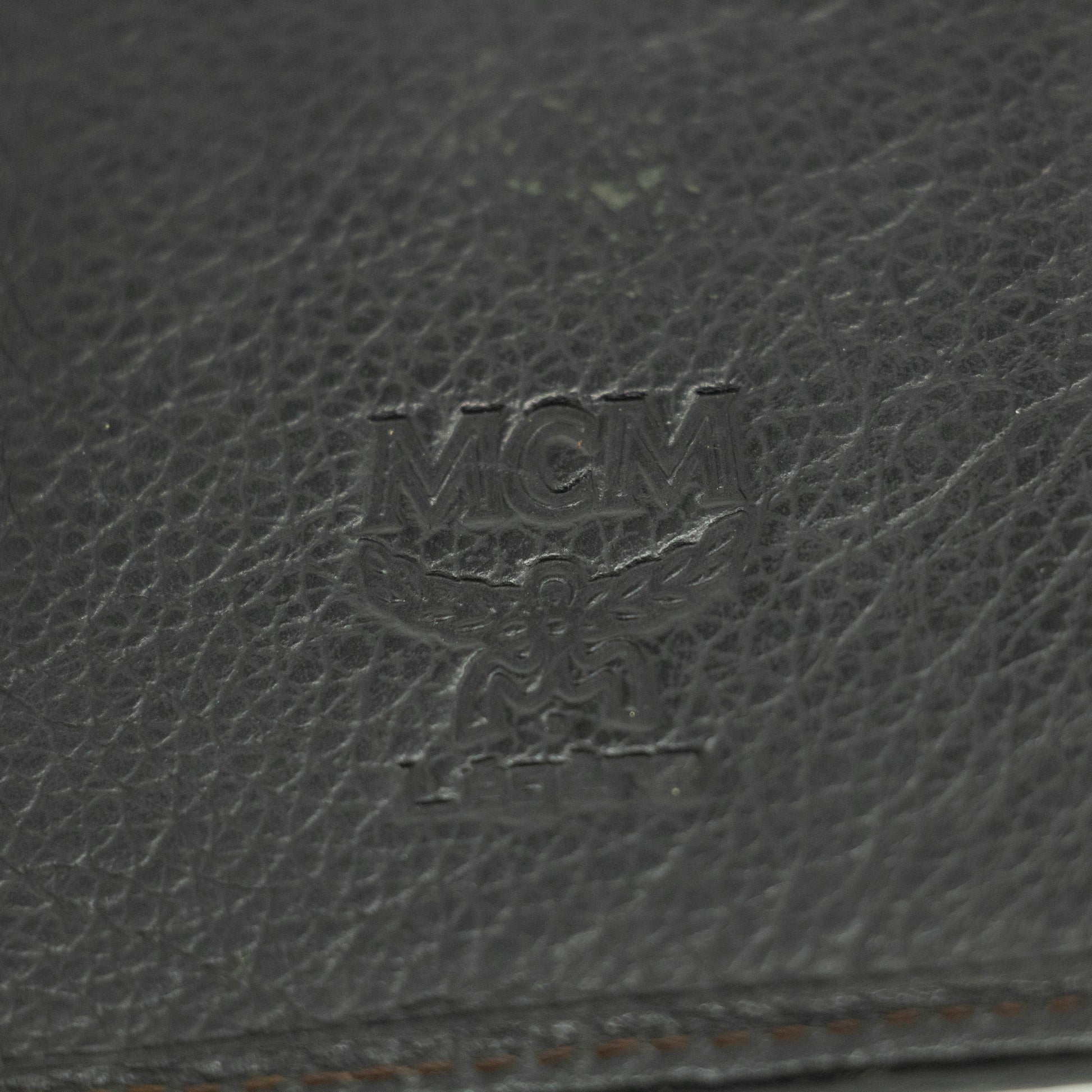MCM Brown Canvas Kisslock Wallet #3937