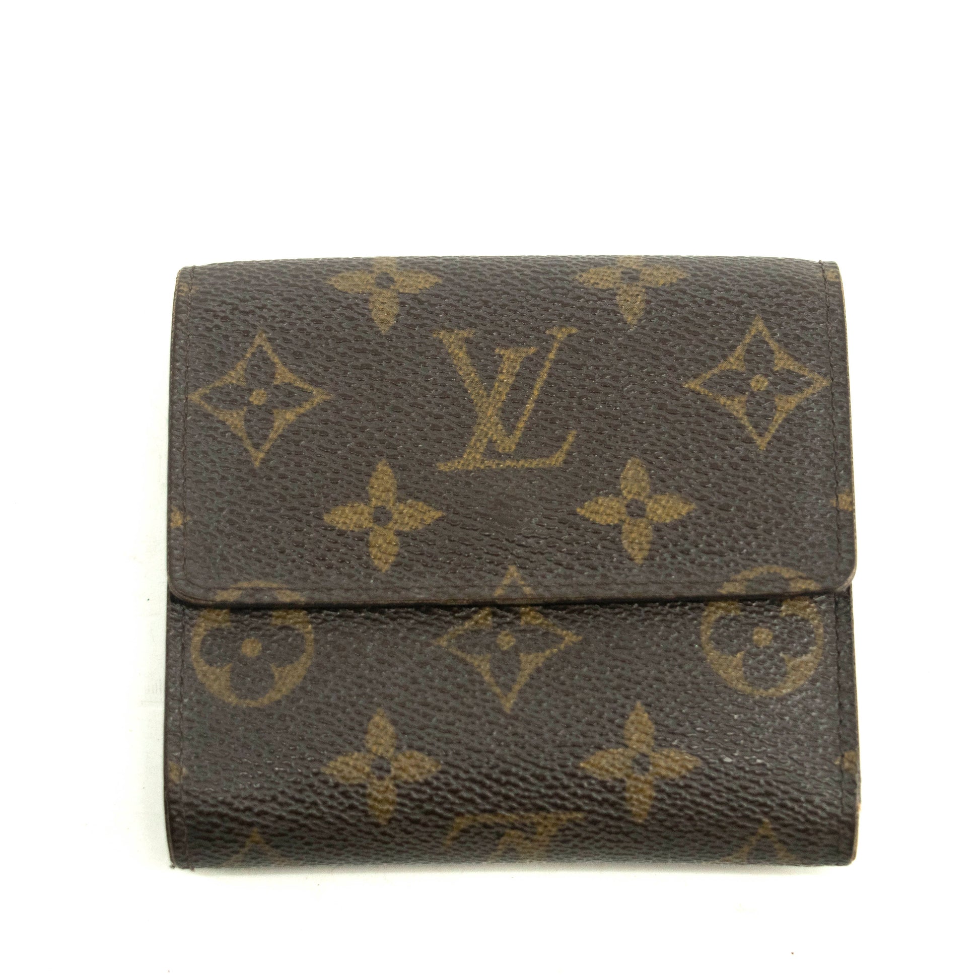 Louis Vuitton Monogram Canvas Elise Compact Wallet #3941