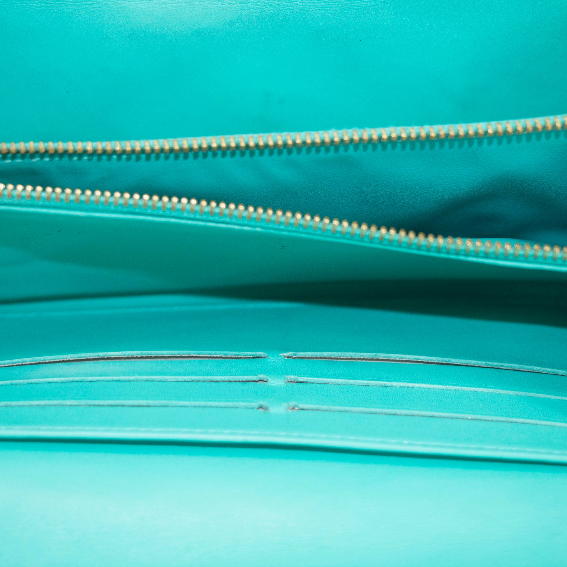 Louis Vuitton Green Vernis Sarah Long Wallet #3951