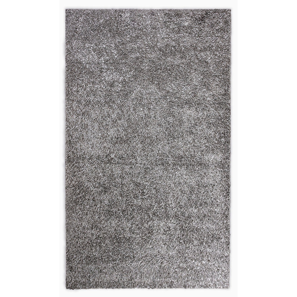 2' x 8' Dark Gray Contemporary Runner Rug