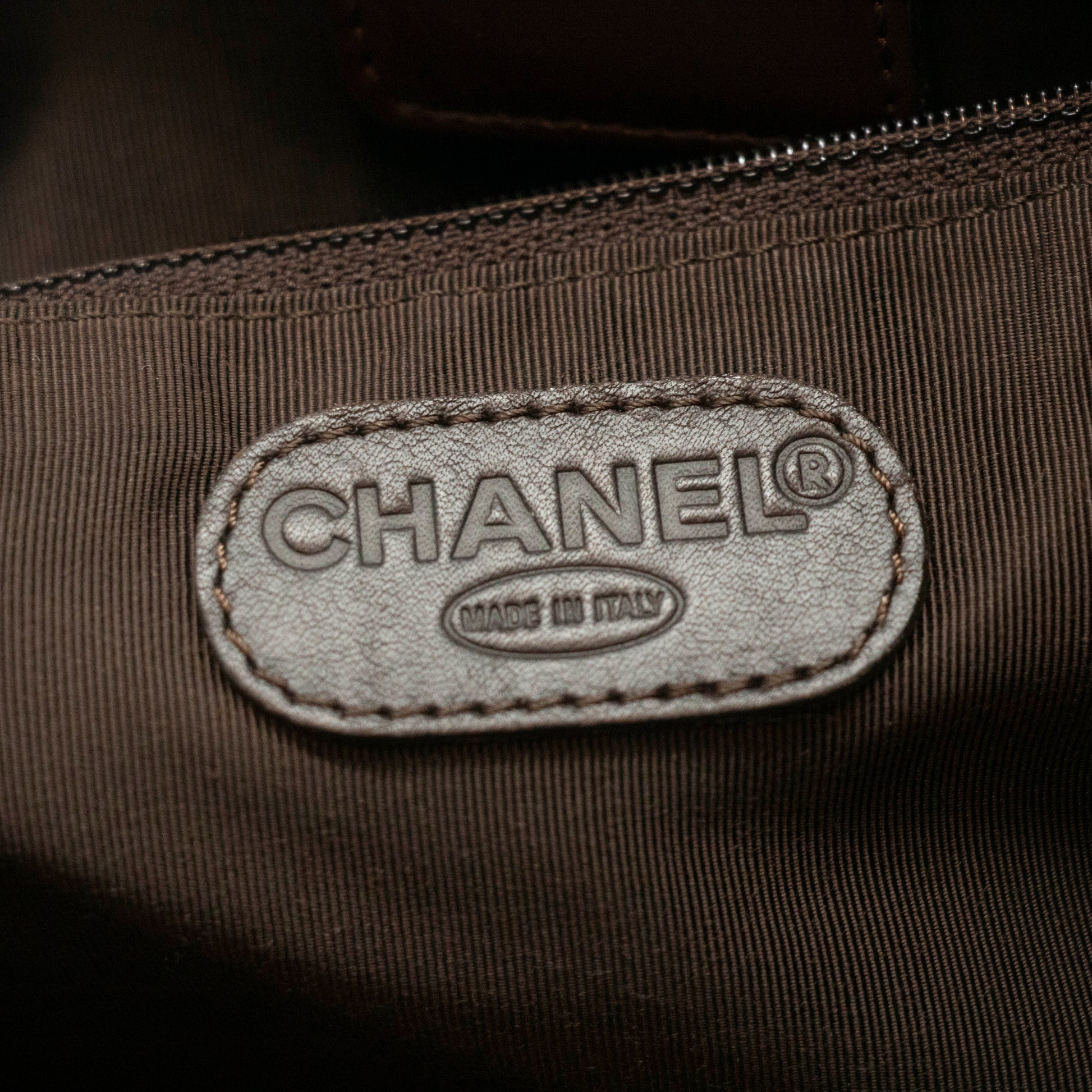 Chanel Brown Soft Leather Shoulder Bag 5 Series #3969