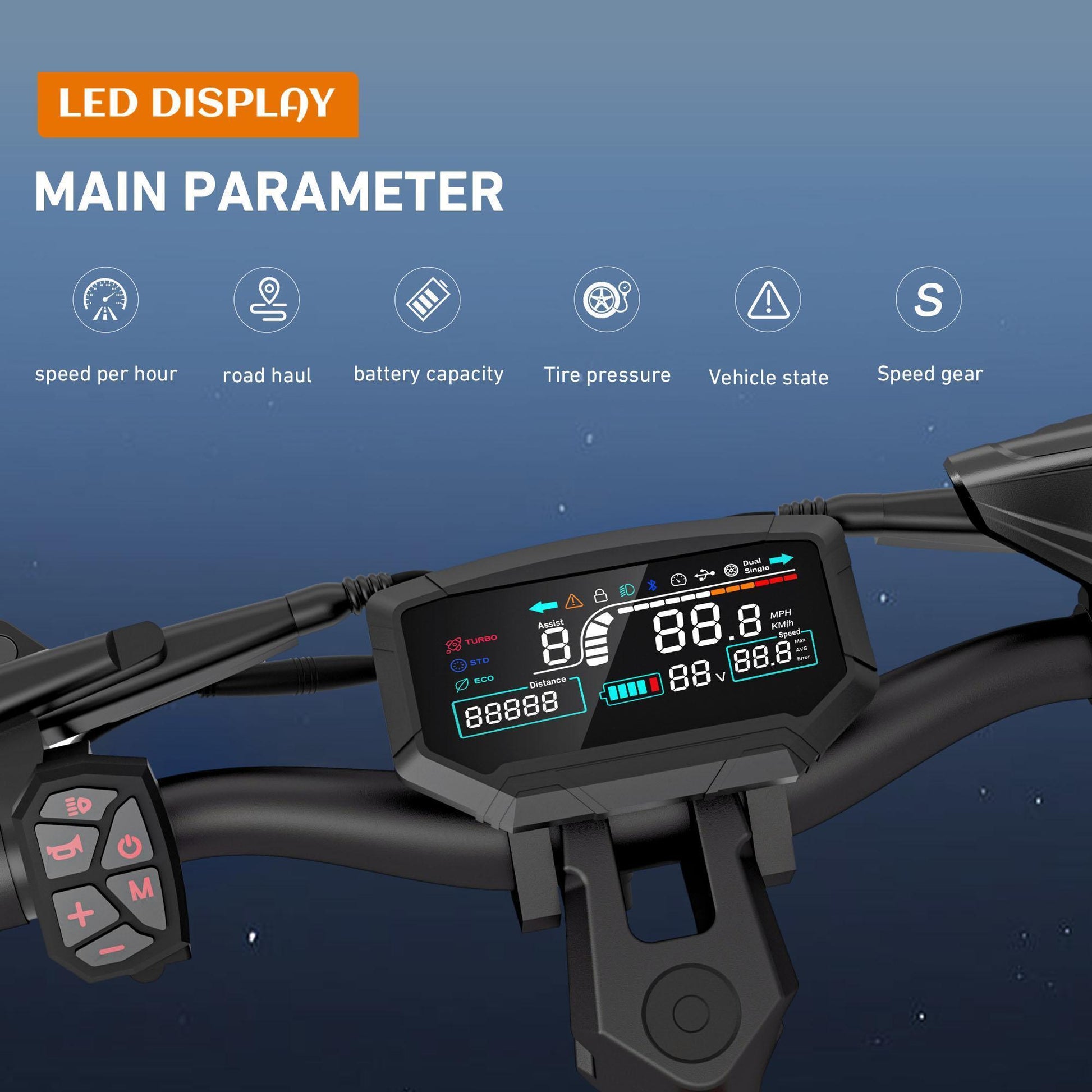 High-speed, Long-range Electric Folding Scooter In US Warehouse