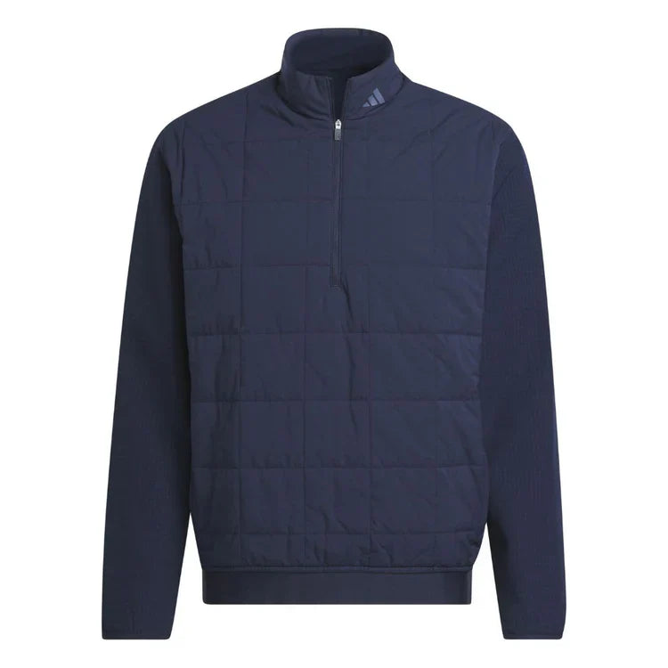Adidas Ultimate365 Quilted DWR Half Zip Pullover
