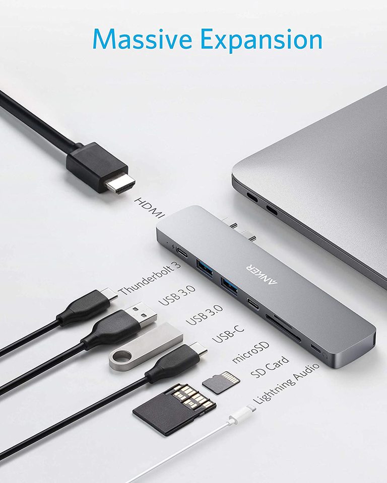 Anker <b>PowerExpand</b> Direct 8-in-2 USB-C PD Media Hub