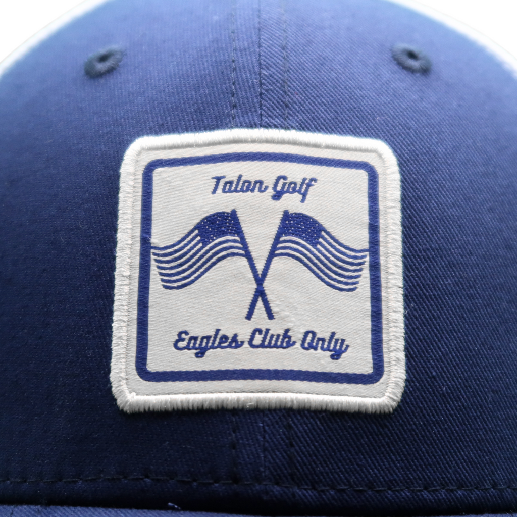 American Navy/White Mesh Trucker