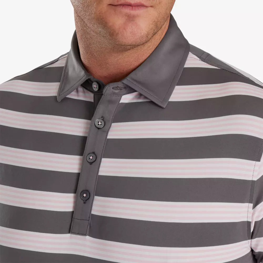 FootJoy Multi Pinstripe Lisle Polo