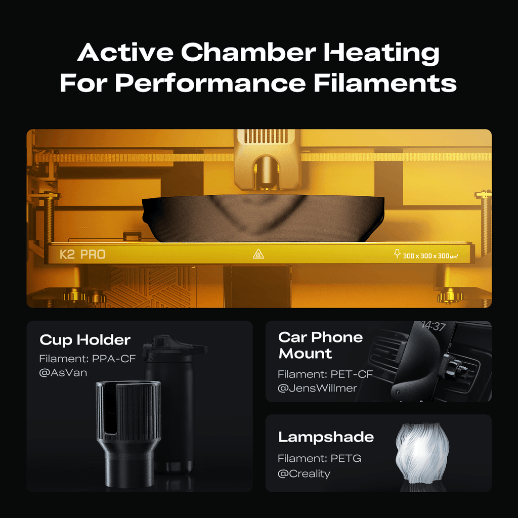 K2 Pro/Combo 3D Printer