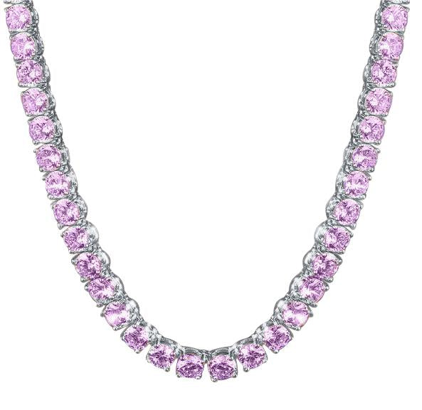 3mm 925 Sterling Silver Tennis Choker Slim Layering