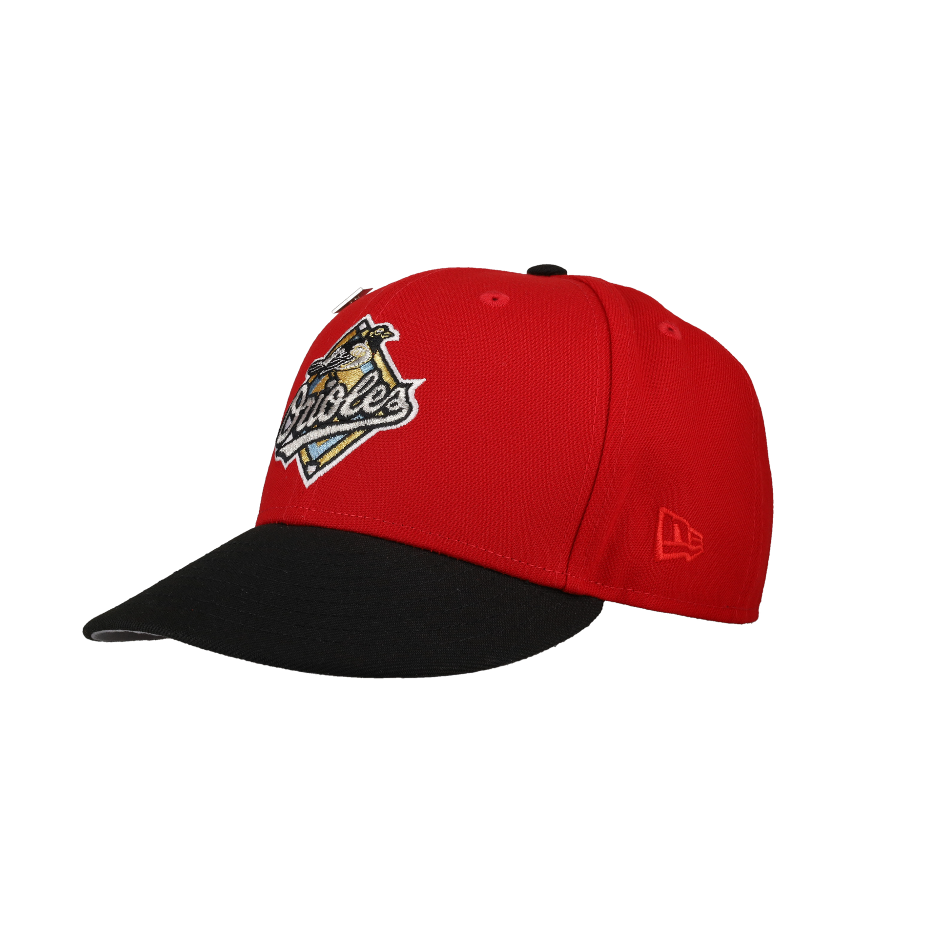 Baltimore Orioles Red 50th Season Patch 59Fifty Fitted Hat