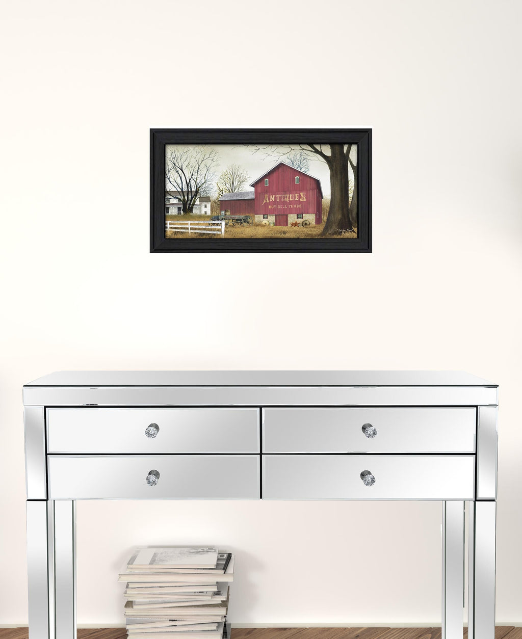 Antique Barn 4 Black Framed Print Wall Art