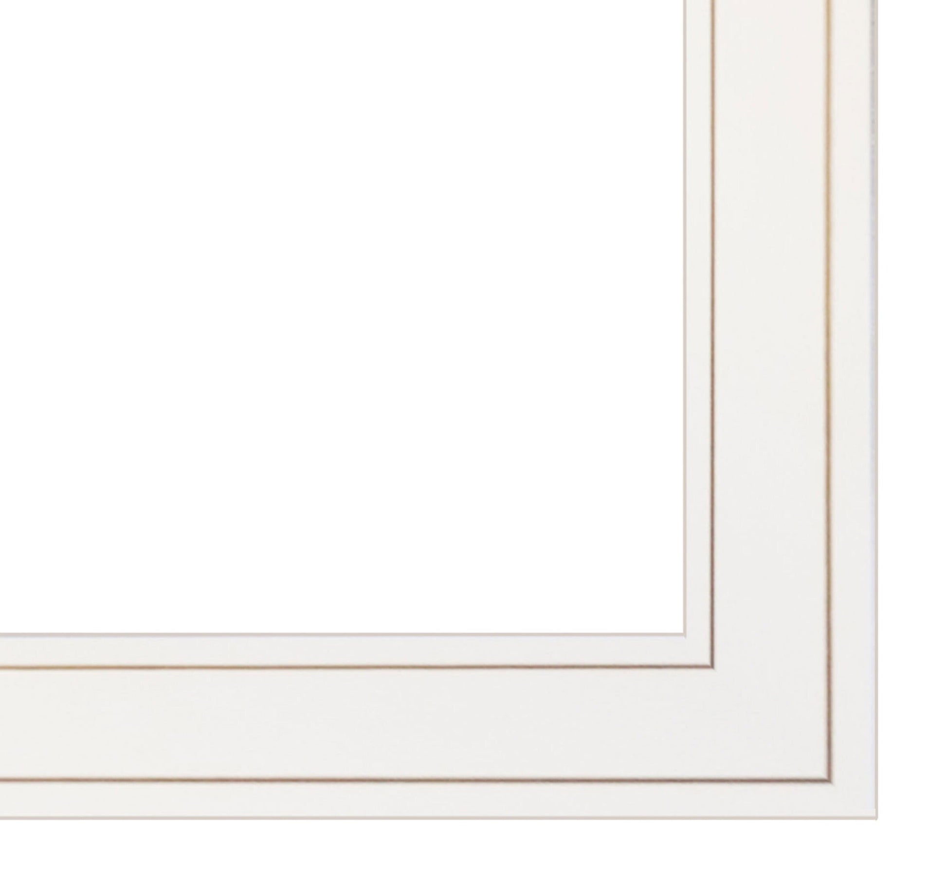 Living Life 10 White Framed Print Wall Art
