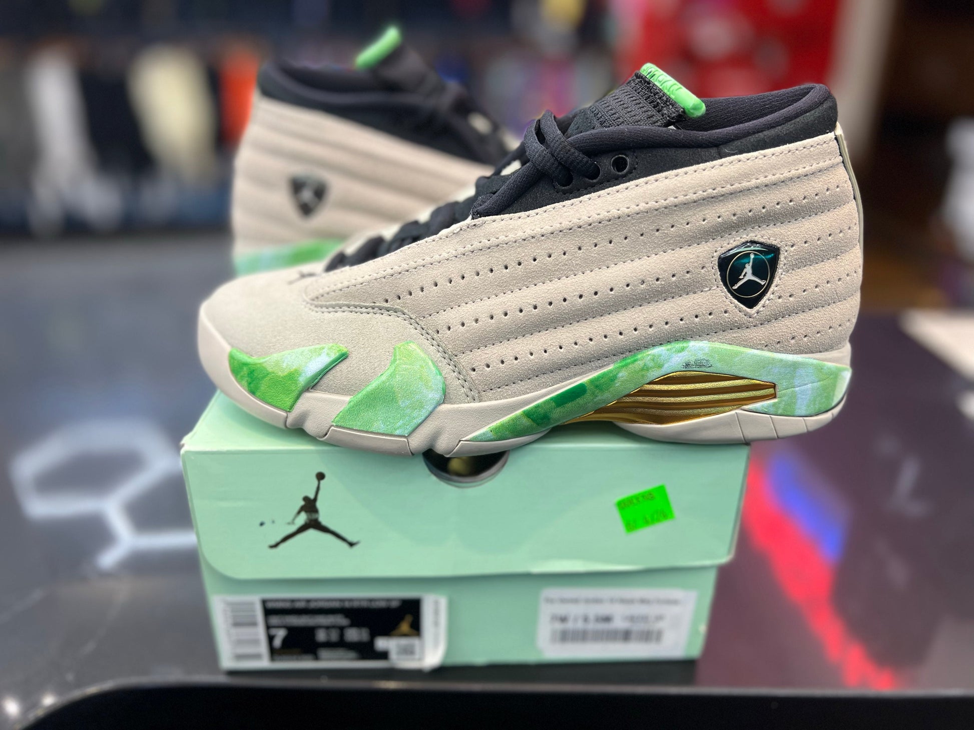 Pre Owned Jordan 14 Aleali May Fortune