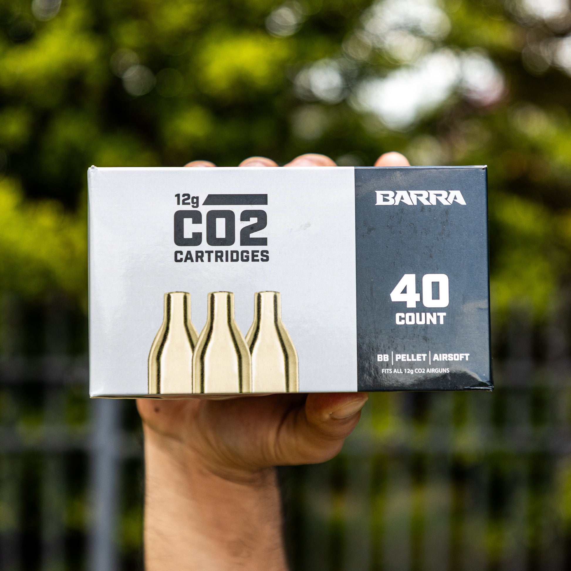 12 Gram CO2 Cartridges - 40 Count