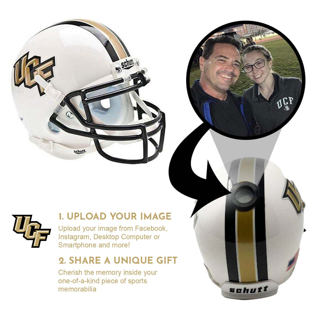 UCF Knights College Football Collectible Mini Helmet - Picture Inside - FANZ Collectibles