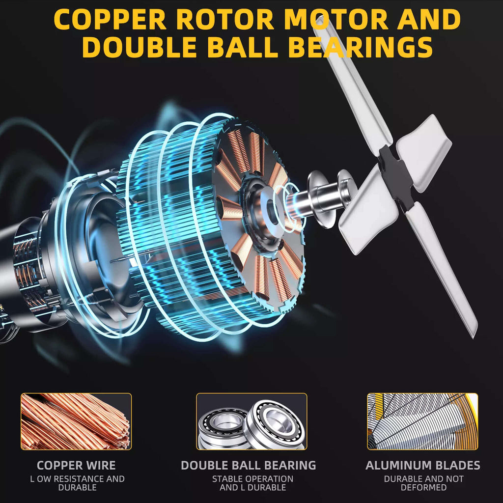 42-Inch Heavy-Duty Metal Industrial Dual Speed Air Circulation Drum Fan (SAK85191)