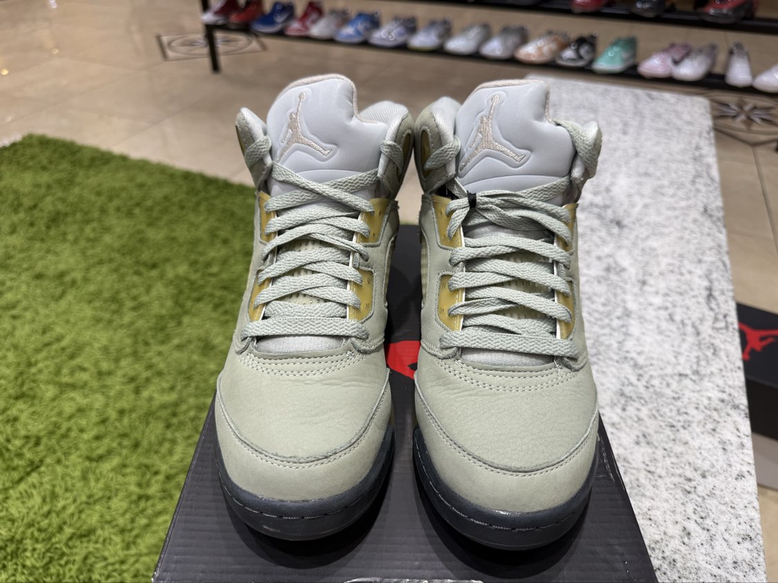 PRE OWNED Jordan 5 Retro Jade Horizon (GS)