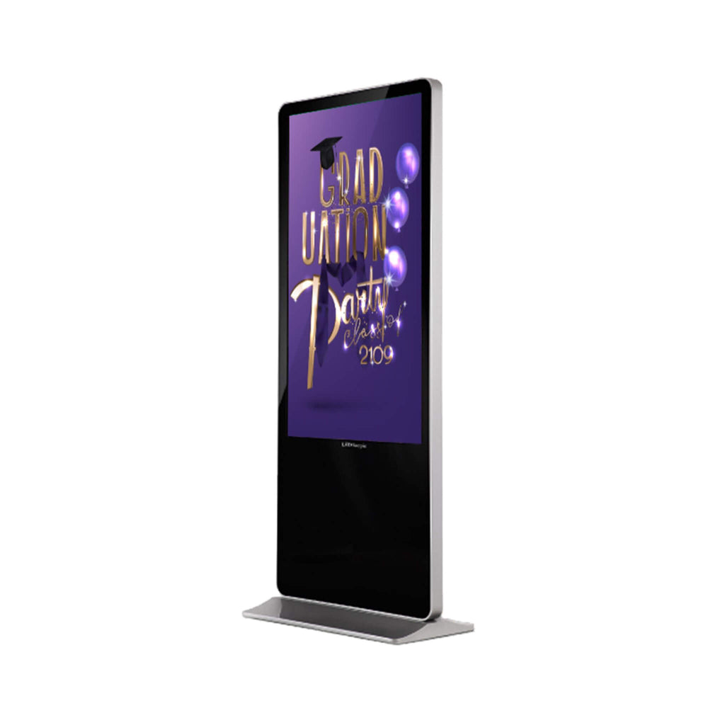 43-Inch Ultra High Resolution Vertical Freestanding Digital Kiosk With LED Display (SAK65871)