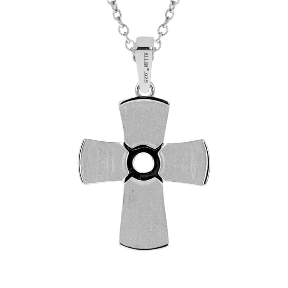 Weight Plate Cross Necklace