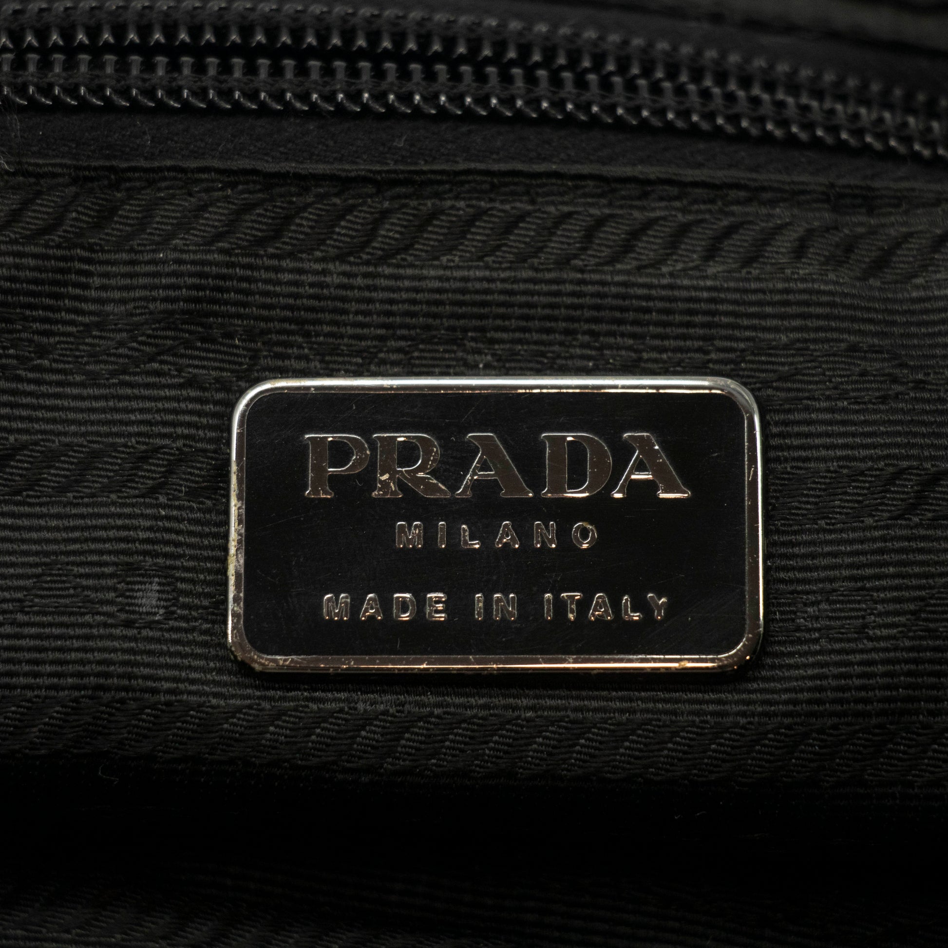Prada Black Tessuto Nylon x Leather Backpack #4631