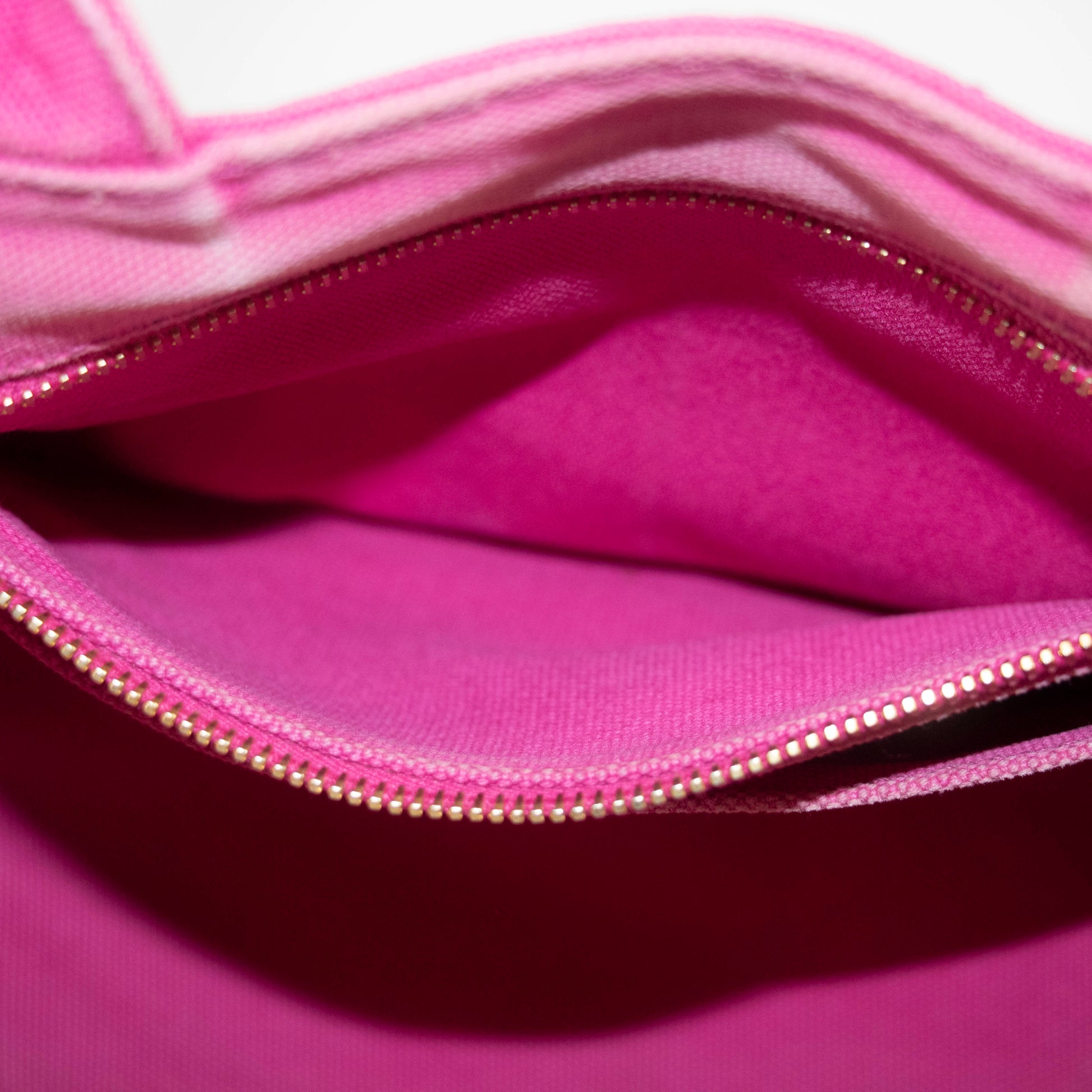 Prada Pink Canvas Canapa Small Logo 2Way Tote Bag #4664