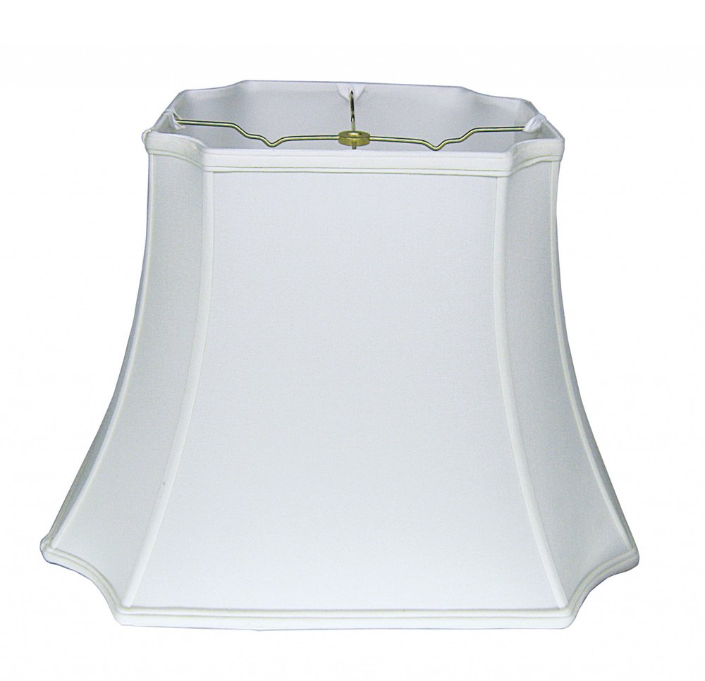 Snow Shantung Silk Lamp Shade