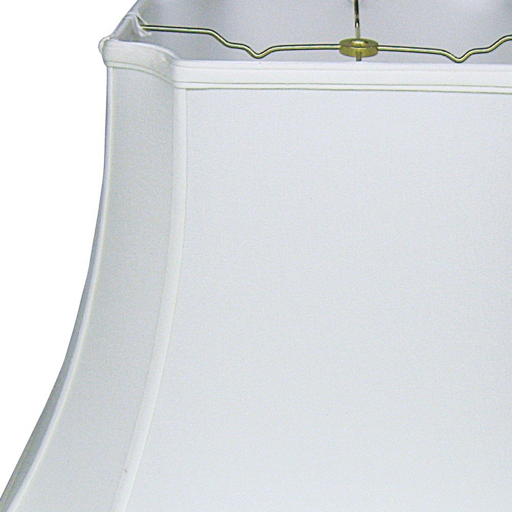 Snow Shantung Silk Lamp Shade