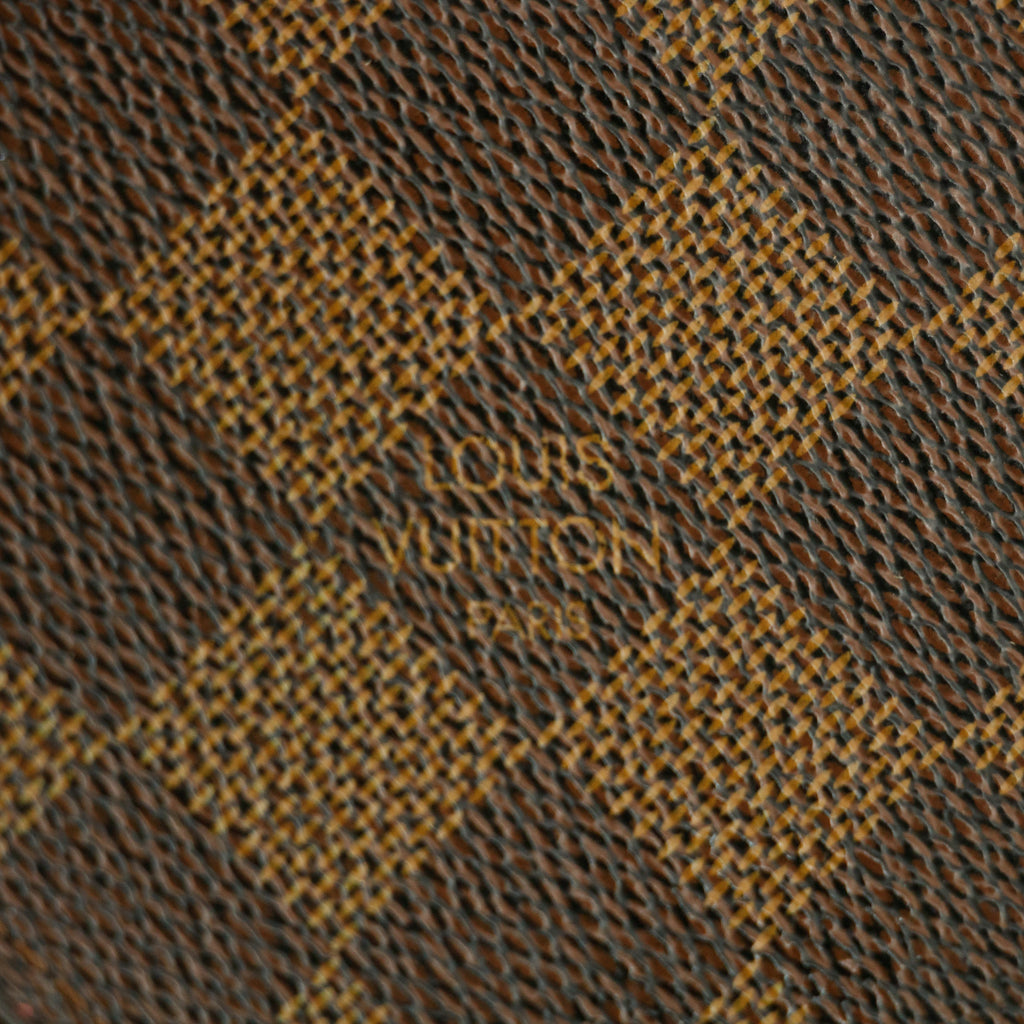 Louis Vuitton Brown Damier Ebene Porte Long Wallet #4697