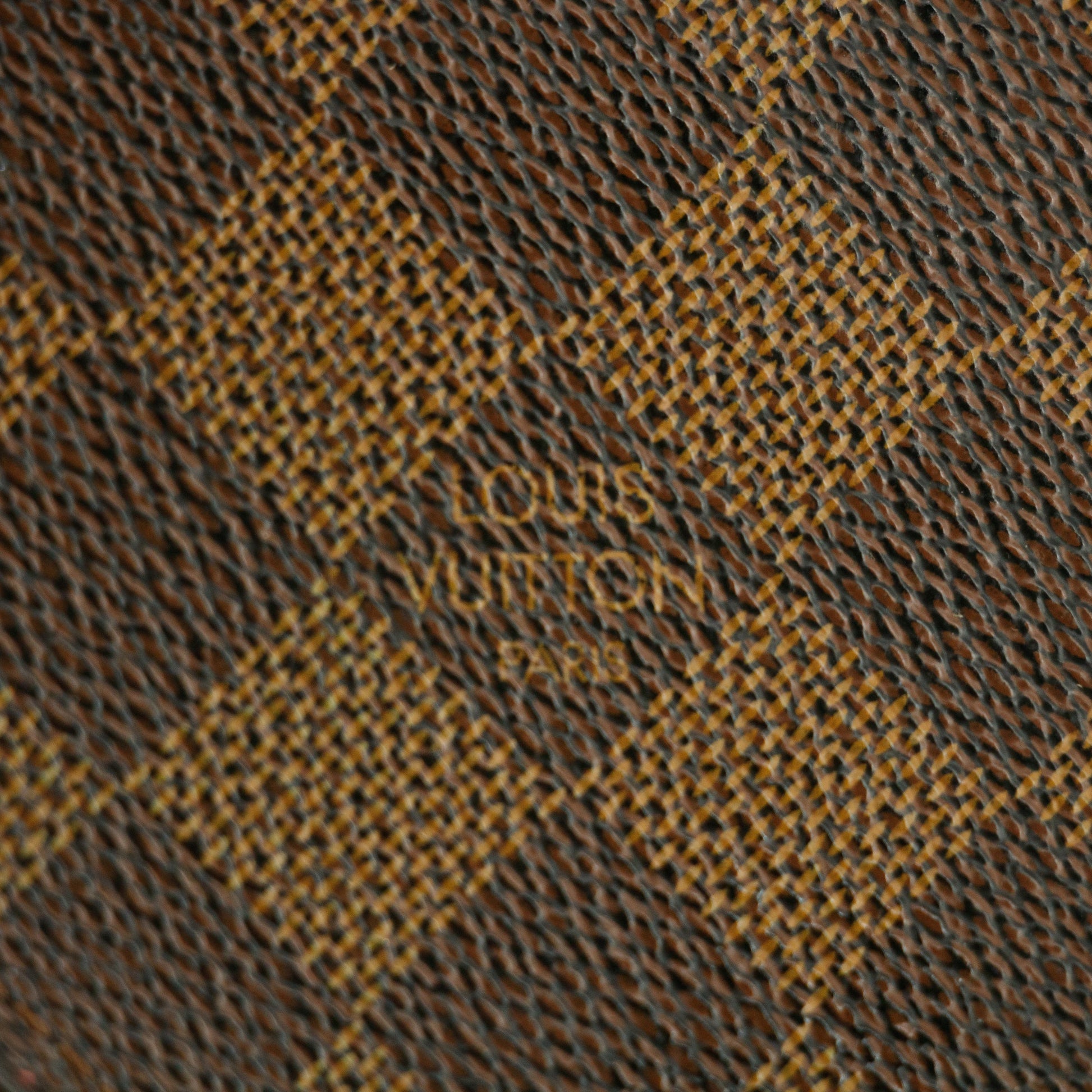 Louis Vuitton Brown Damier Ebene Porte Long Wallet #4697