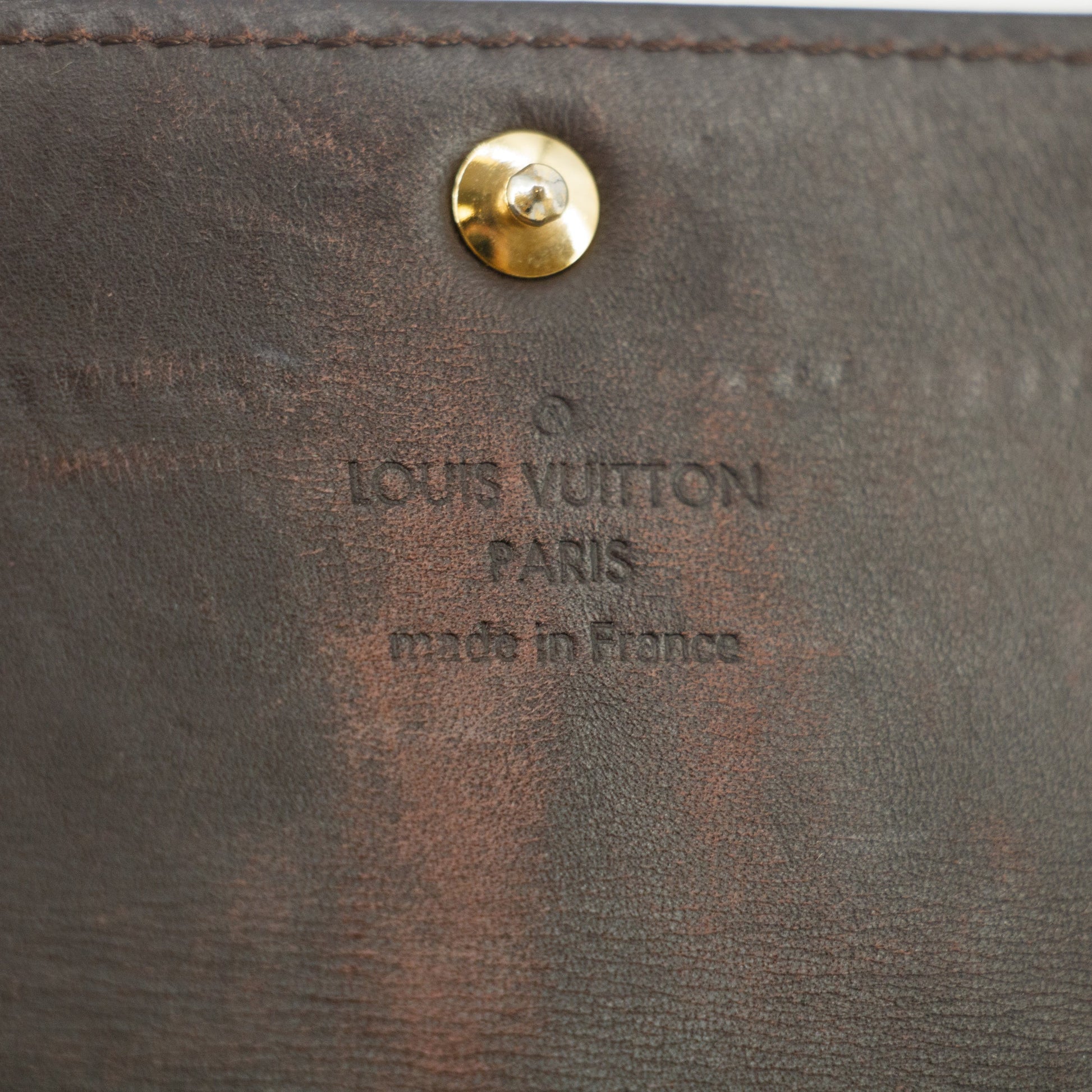 Louis Vuitton Purple Vernis Sarah Long Wallet #4698
