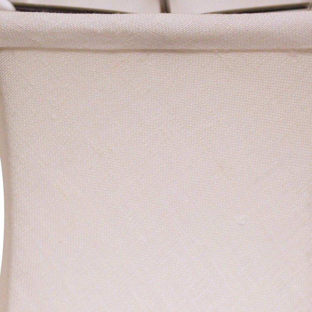 6" Snow Set of 6 Soft Box Chandelier Linen Lampshades