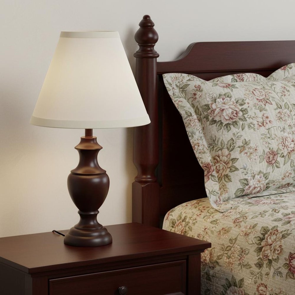 White Parchment Empire Lamp Shade