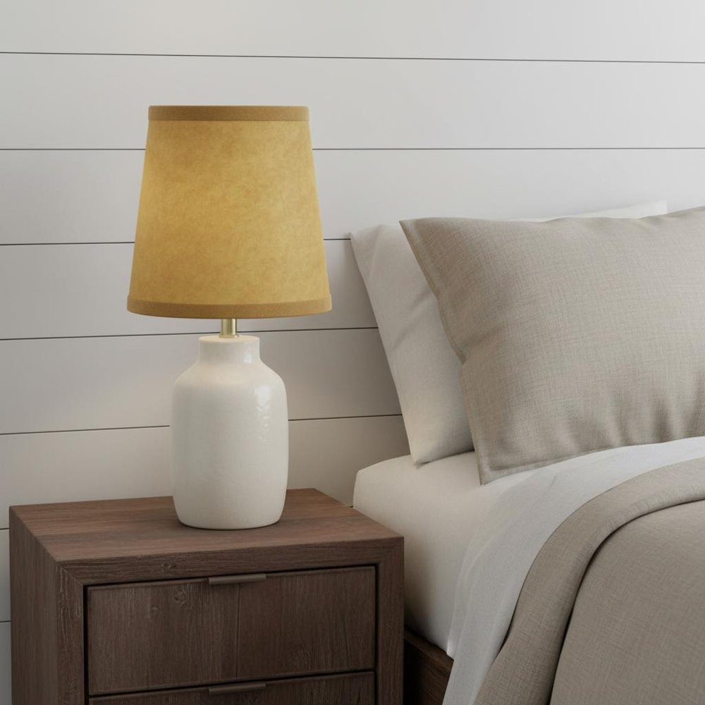 Brown Kraft Paper Empire Lamp Shade