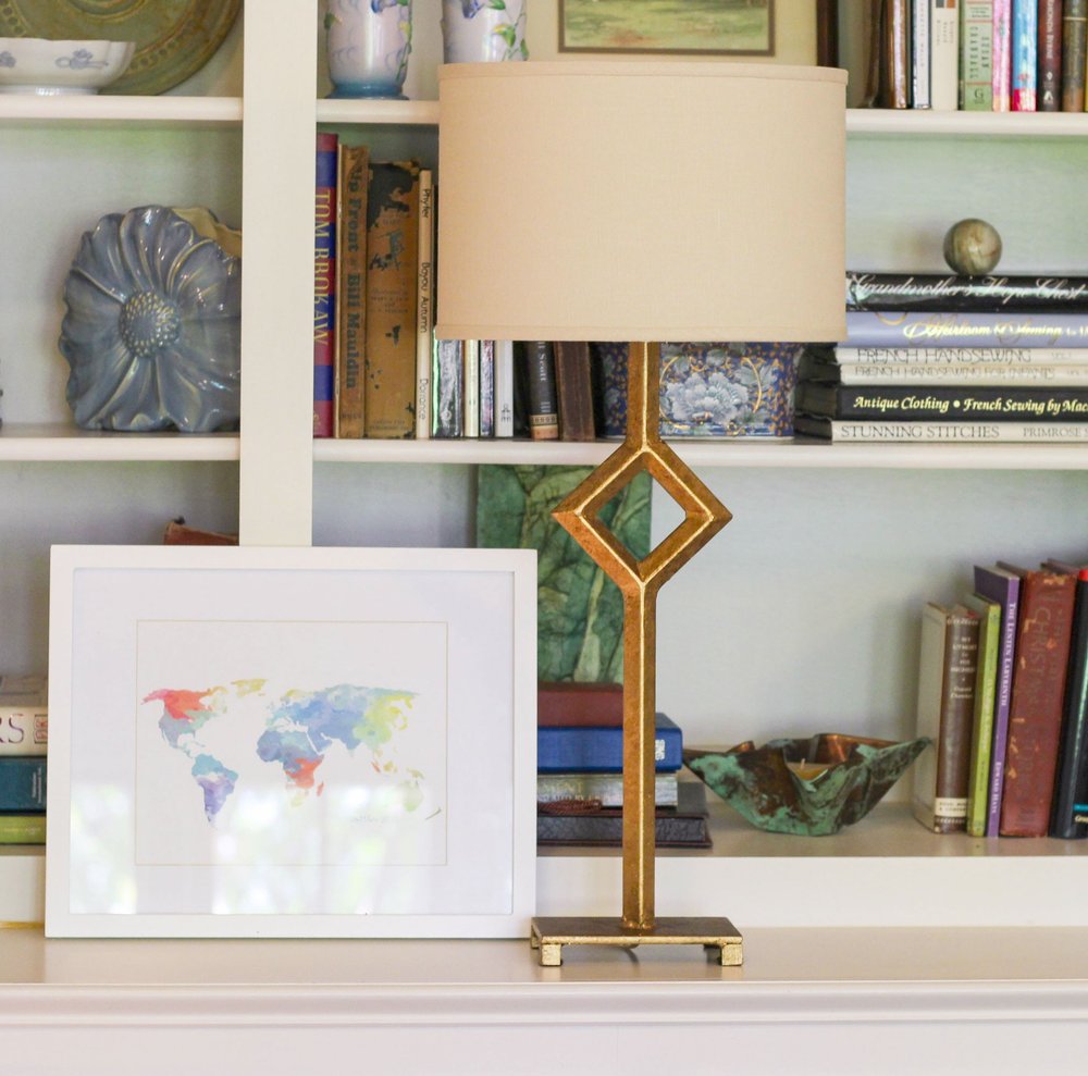 Beige Linen Oval Lamp Shade