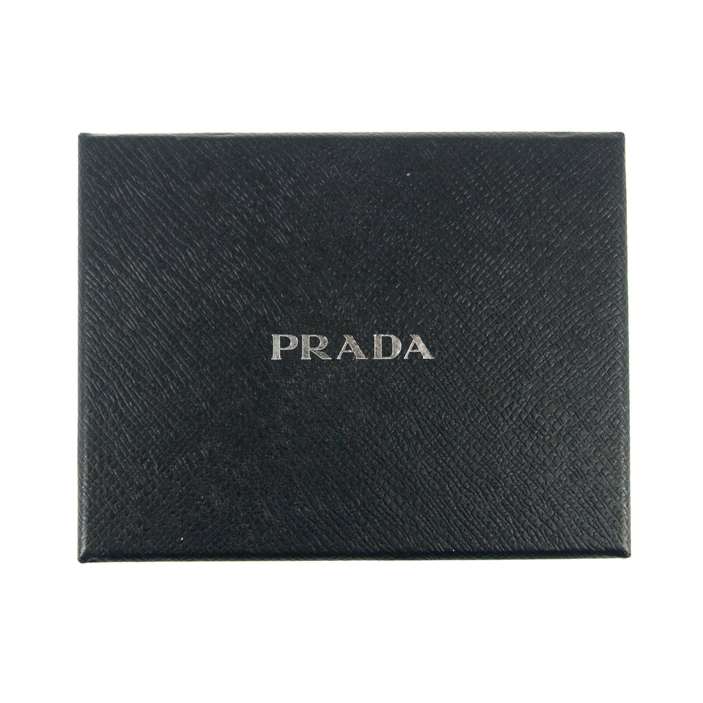 Prada Saffiano Leather Blue Mens Bifold Wallet #4721