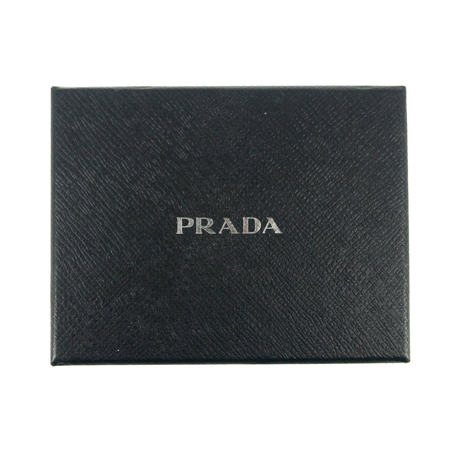 Prada Saffiano Leather Blue Mens Bifold Wallet #4721