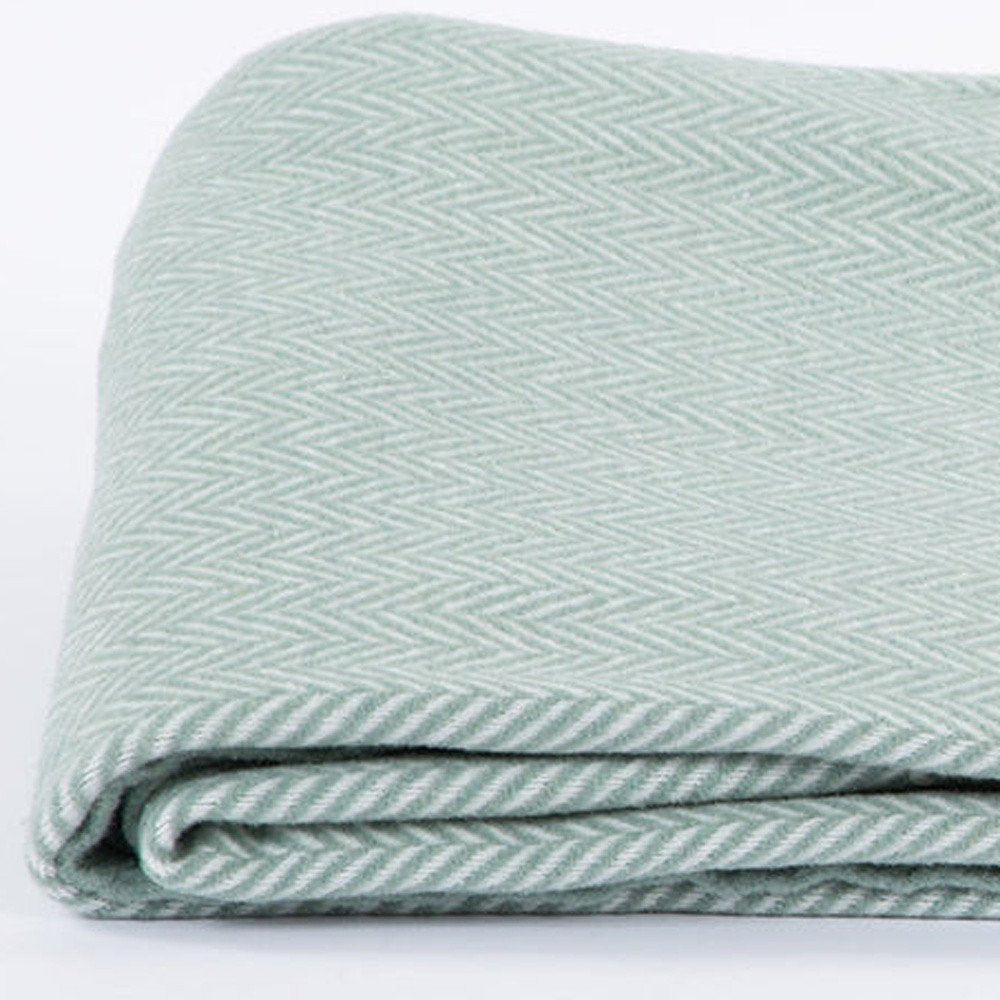 70" X 55" Copper And White Cotton Blend Woven Herringbone Plush Throw Blanket with Tassels