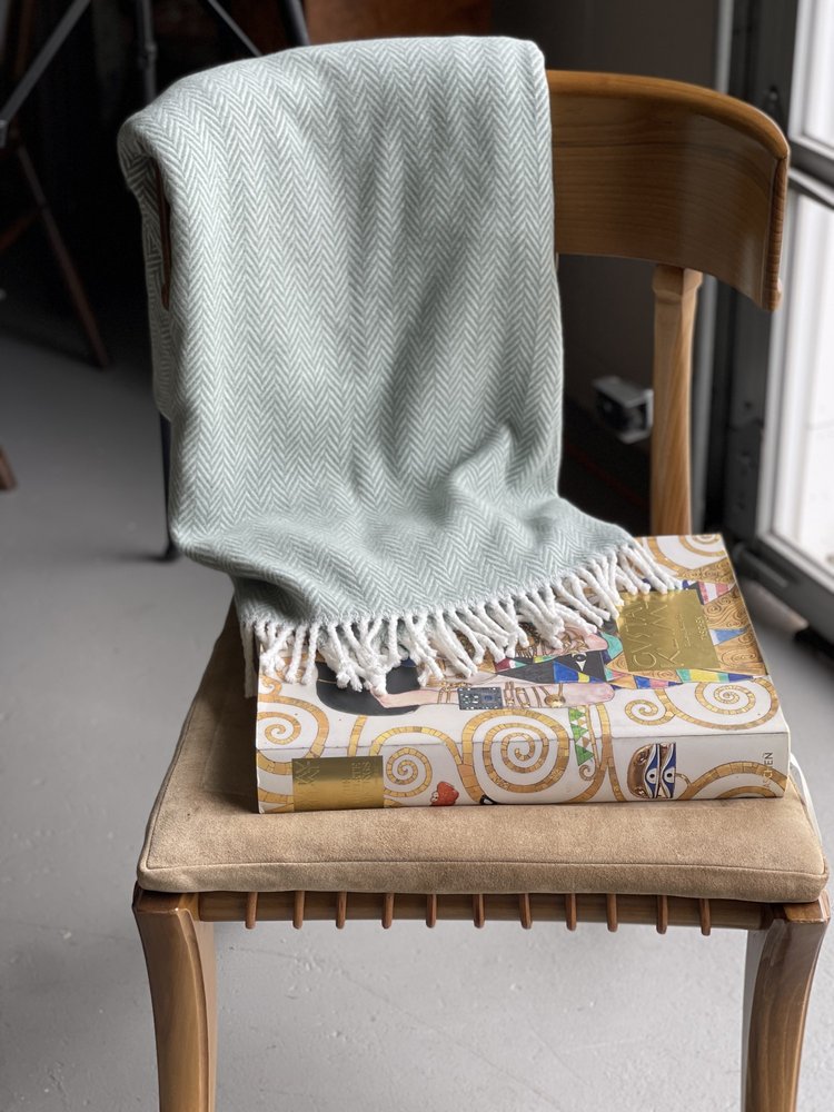 70" X 55" Copper And White Cotton Blend Woven Herringbone Plush Throw Blanket with Tassels