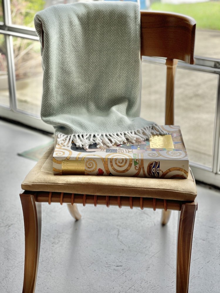 70" X 55" Copper And White Cotton Blend Woven Herringbone Plush Throw Blanket with Tassels